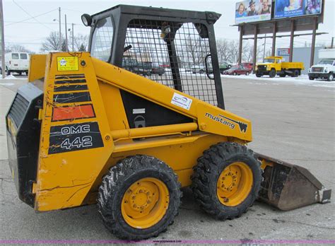 mustang 442 skid steer richie specs|mustang skid steer loader.